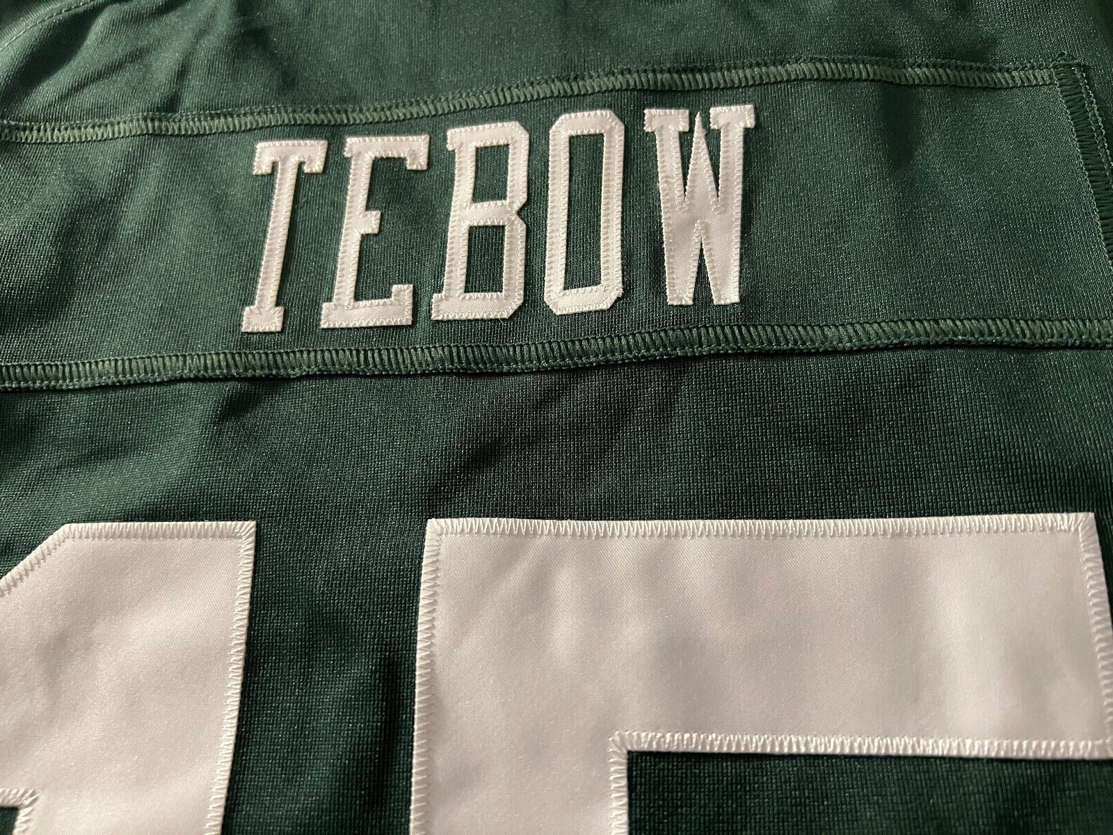 Tim Tebow #15 New York Jets Stitched Vintage Jersey – Nike – Women's Size XL