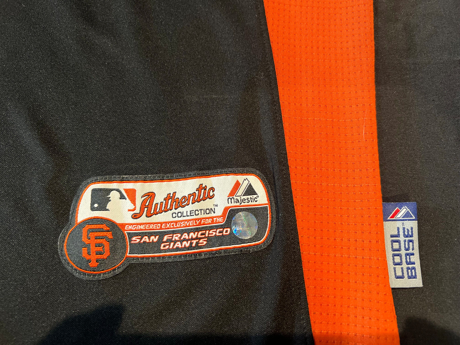 San Francisco Giants Cool Base Baseball Jersey – Majestic – Size M