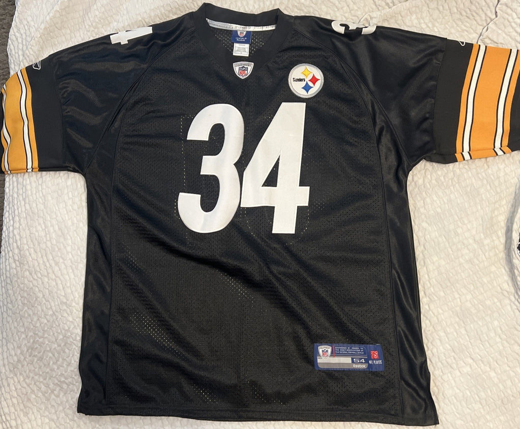 Rashard Mendenhall #34 Pittsburgh Steelers Sewn Jersey – Reebok – Size 54