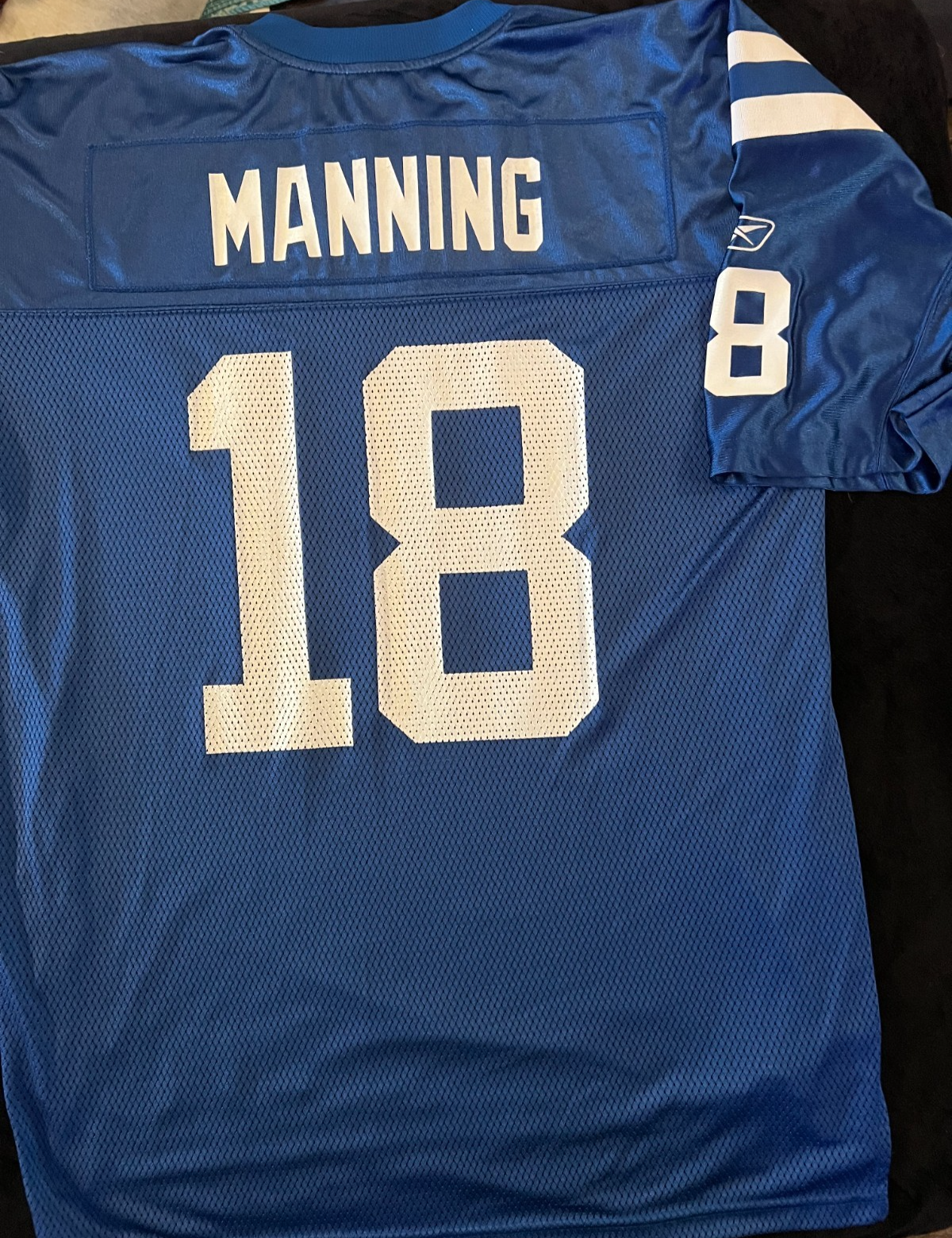 Peyton Manning #18 Indianapolis Colts Jersey – Reebok – Size L