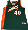 Shawn Kemp #40 Seattle Supersonics Authentic Jersey – Nike – Size XS