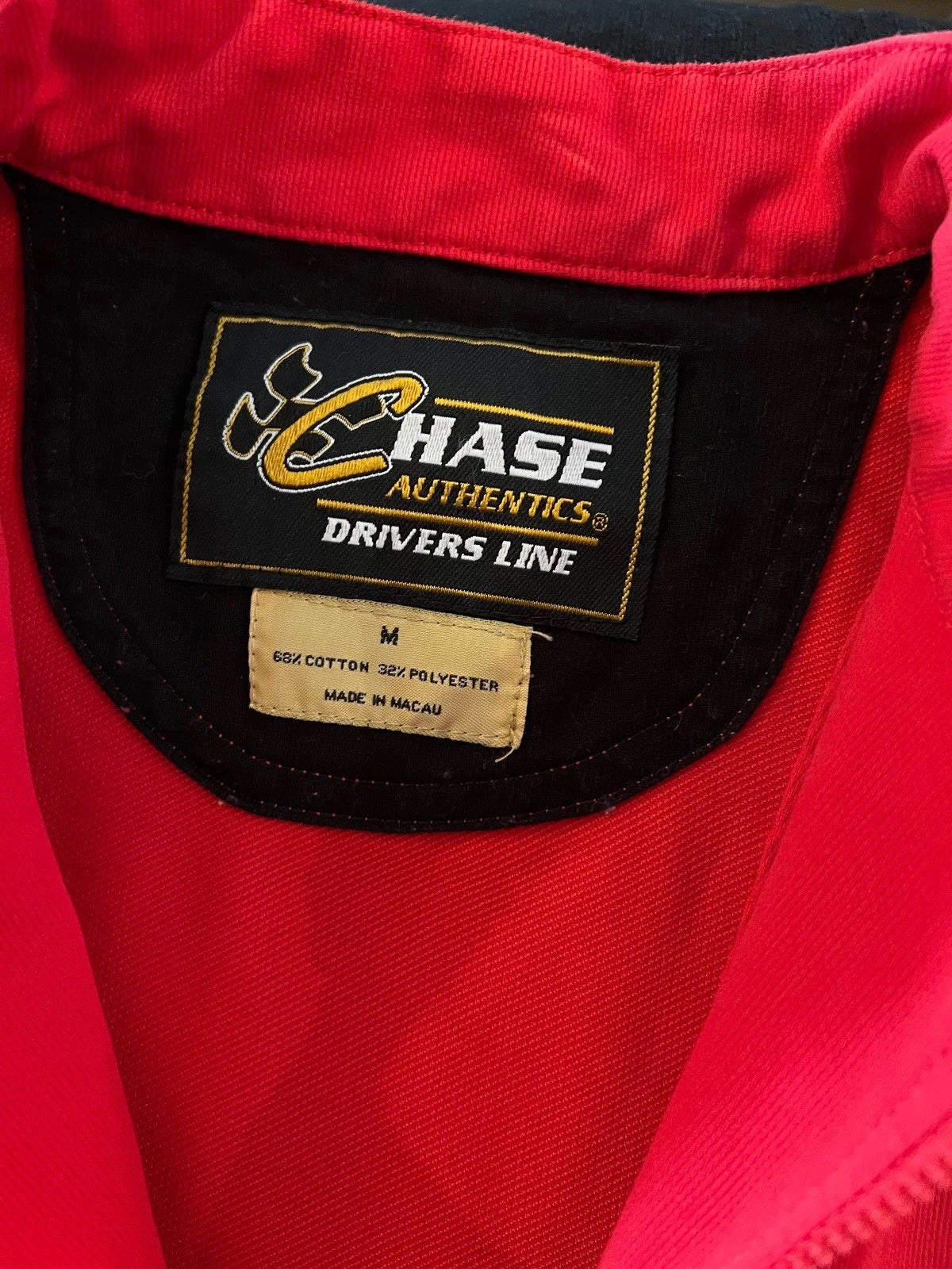 Chase Authentics NASCAR Budweiser Dale Earnhardt Jr Drivers Shirt – Red – Size M