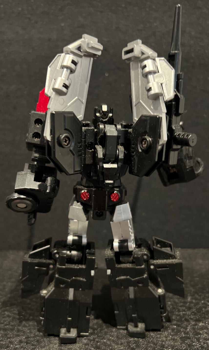 Samurai Sixshot Action Figure – Black