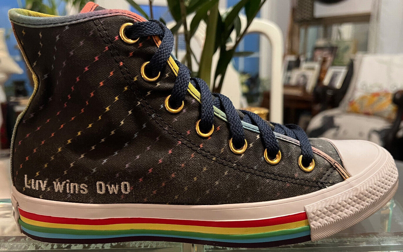 Converse Chuck Taylor All Star Pride "Love is Love" – Unisex Size 5.5