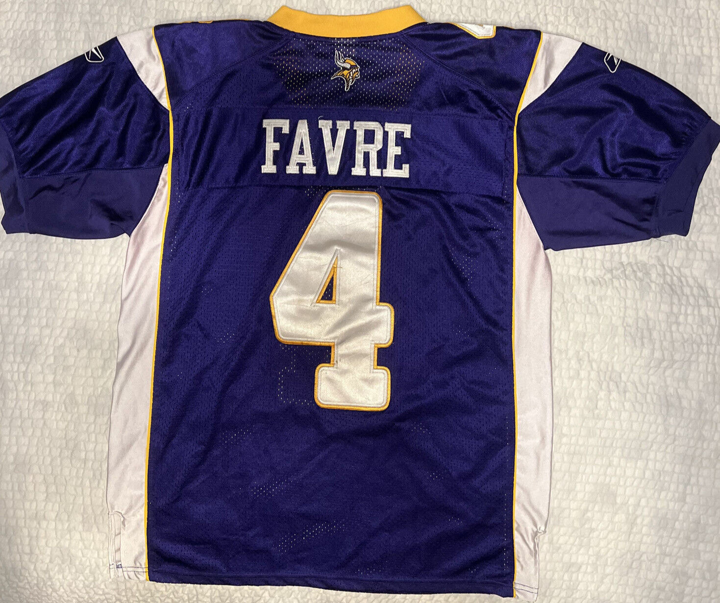 Brett Favre #4 Minnesota Vikings Jersey – Reebok – Size 48