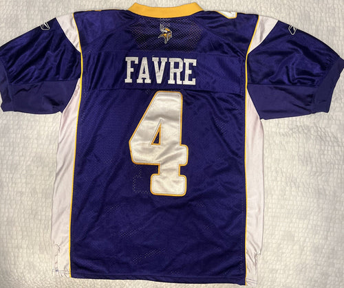 Brett Favre #4 Minnesota Vikings Jersey – Reebok – Size 48