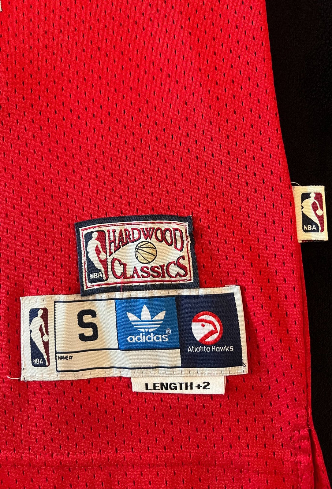 Dominique Wilkins #21 Atlanta Hawks Hardwood Classics Jersey – Adidas – Size S
