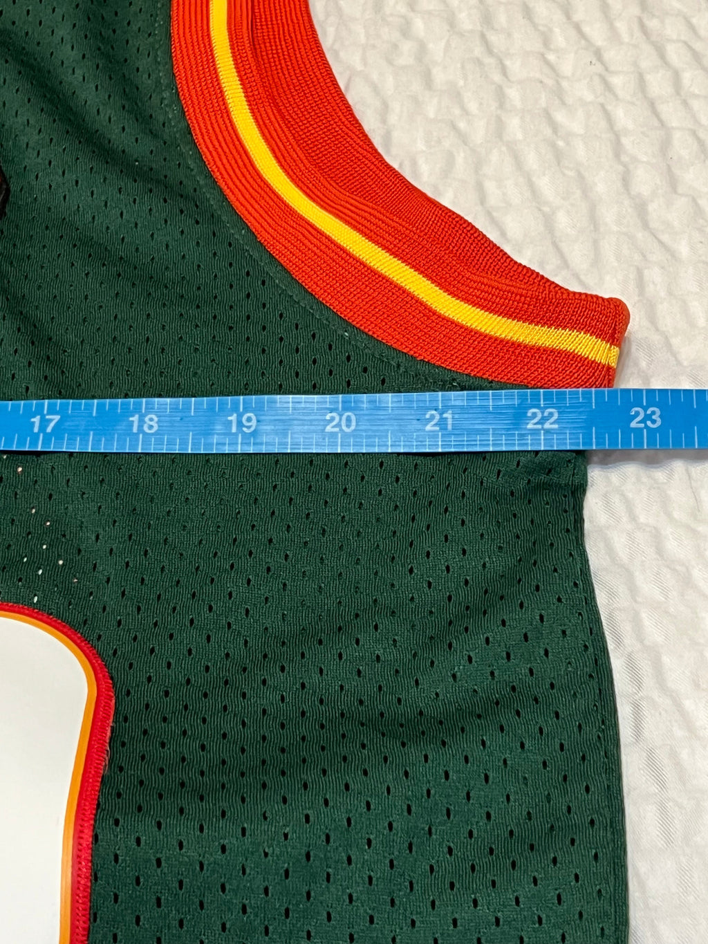Shawn Kemp #40 Seattle Supersonics Authentic Jersey – Nike – Size XS