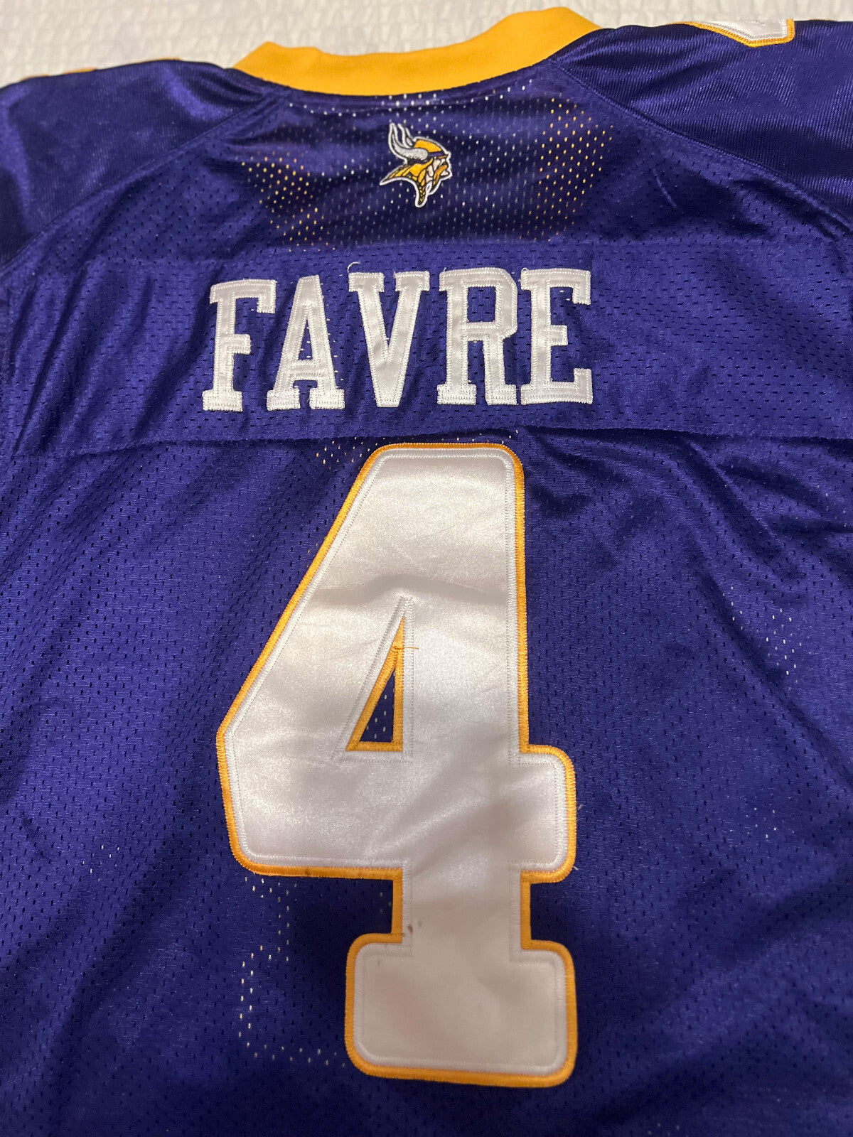 Brett Favre #4 Minnesota Vikings Jersey – Reebok – Size 48