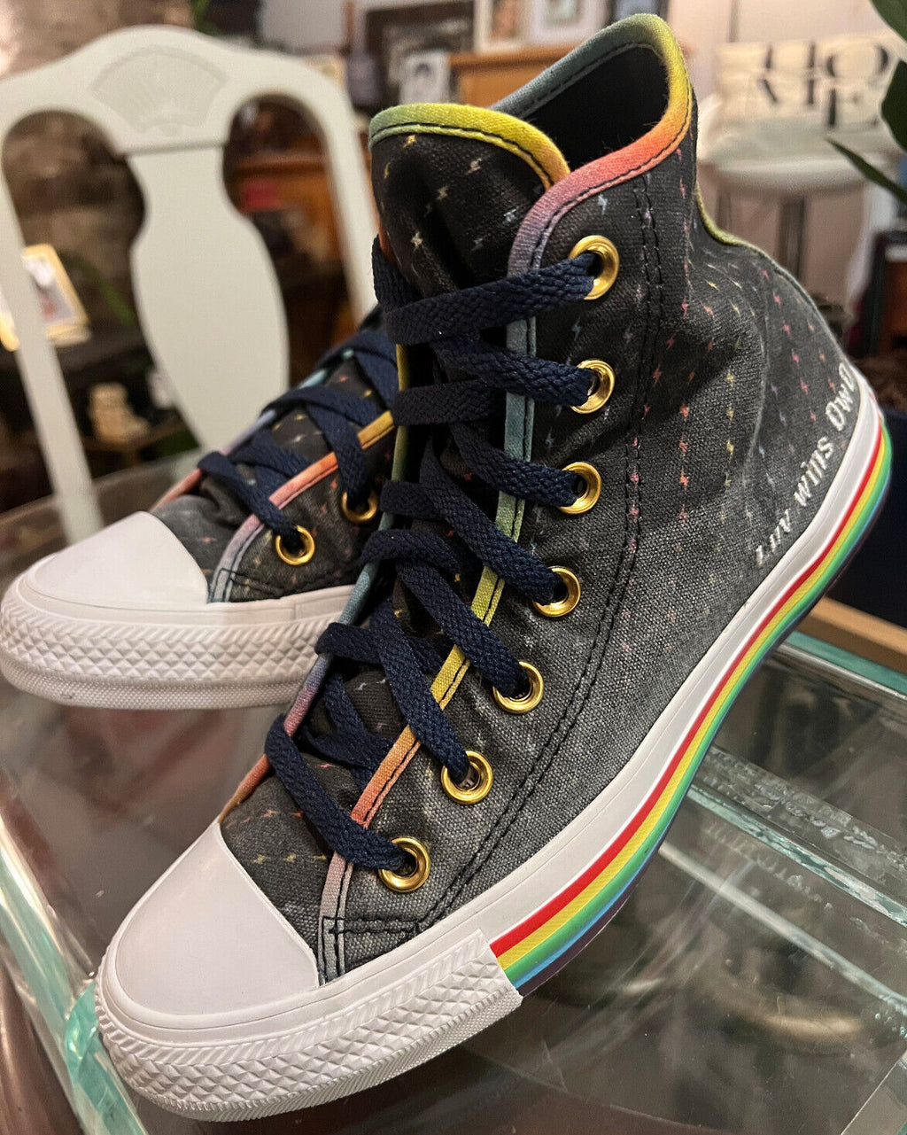 Converse Chuck Taylor All Star Pride "Love is Love" – Unisex Size 5.5