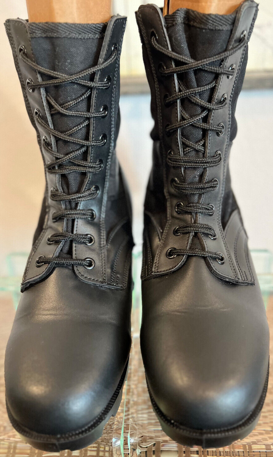 Rothco 5090 G.I. Type Speedlace Jungle Boots – Black – Men's Size 12