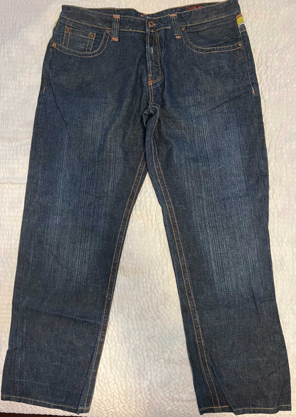 5ive Jungle & Co Baggy Jeans – Dark Wash – Men's Size 40