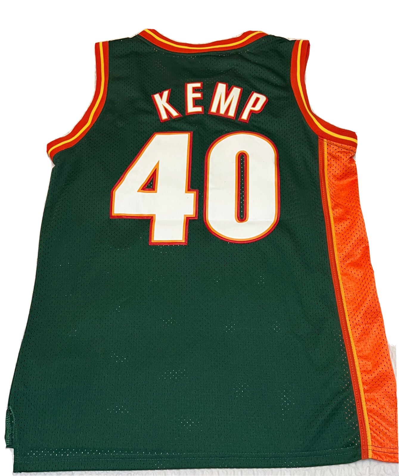 Shawn Kemp #40 Seattle Supersonics Authentic Jersey – Nike – Size XS