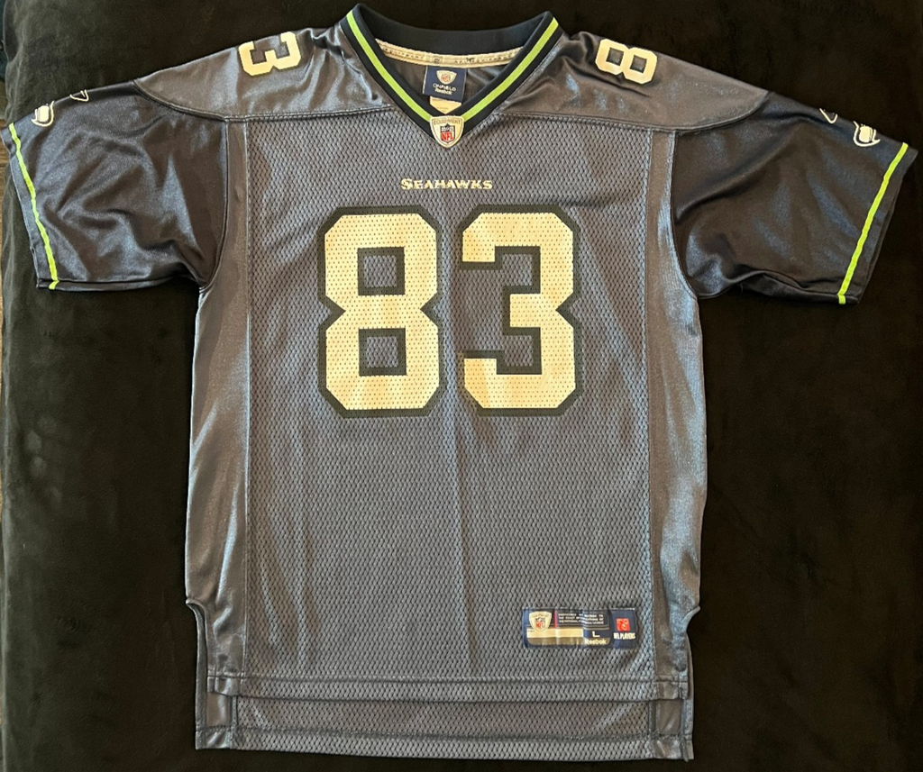 Deion Branch #83 Seattle Seahawks Jersey – NFL – Youth L (12-14)