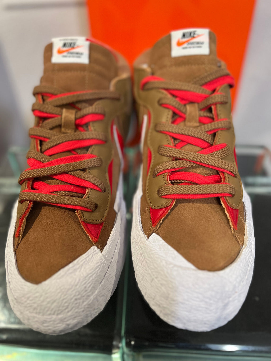 Nike Blazer Low x Sacai "British Tan" – Men's Size 10.5