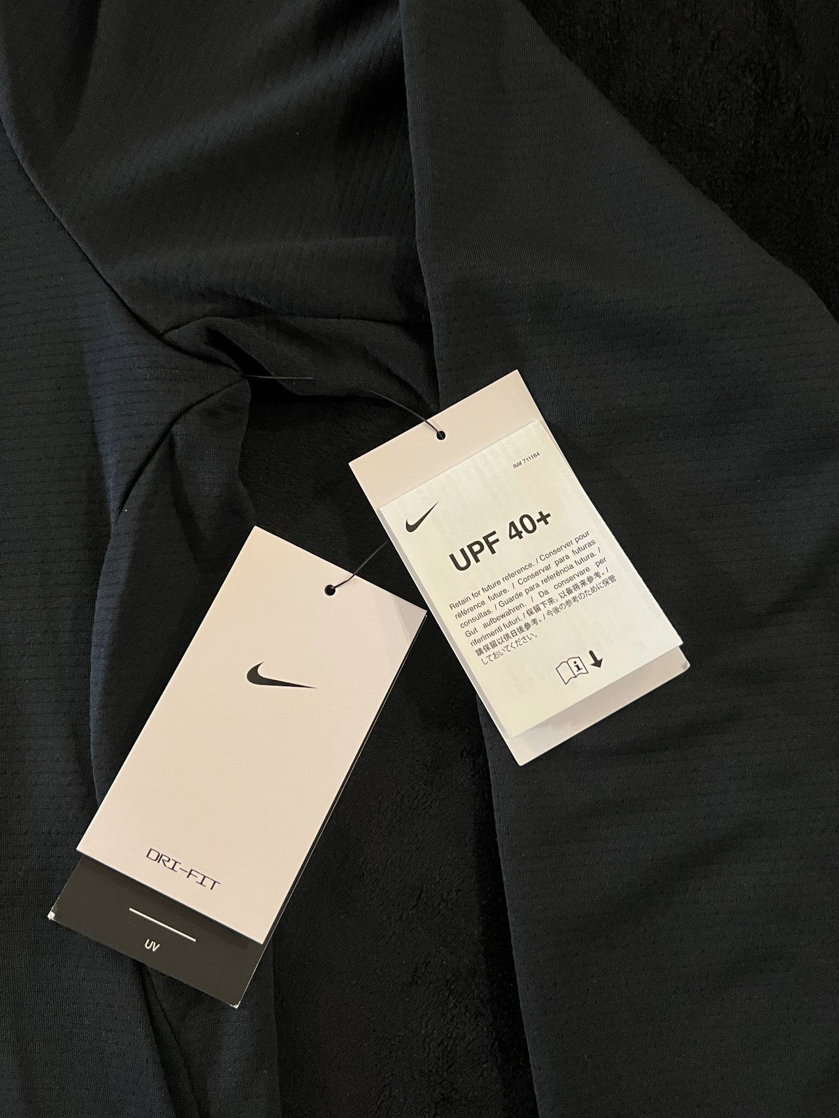 Nike Oregon Ducks Dri-FIT UV Advantage Full-Zip Golf Jacket – Black – Size M