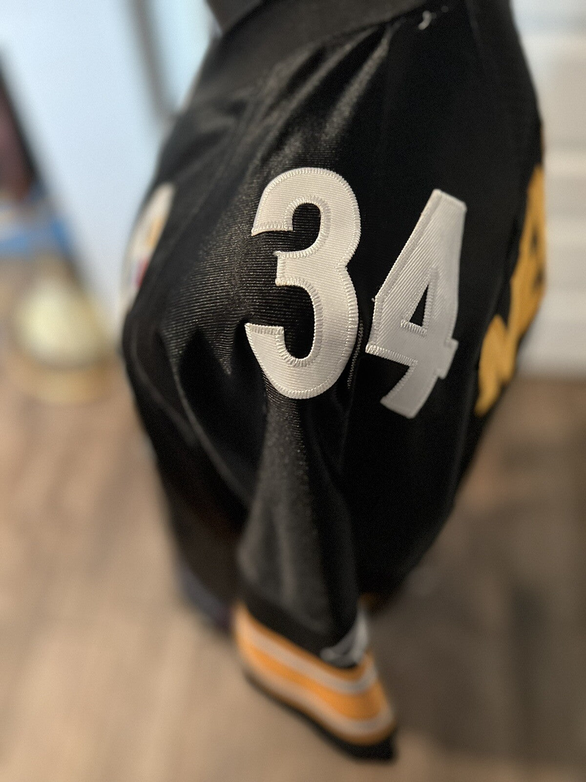 Rashard Mendenhall #34 Pittsburgh Steelers Sewn Jersey – Reebok – Size 54