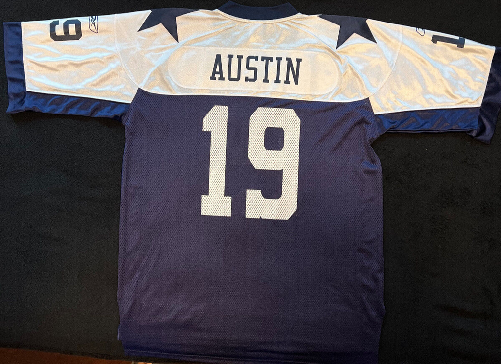 Miles Austin #19 Dallas Cowboys Throwback Jersey – Reebok – Size XL