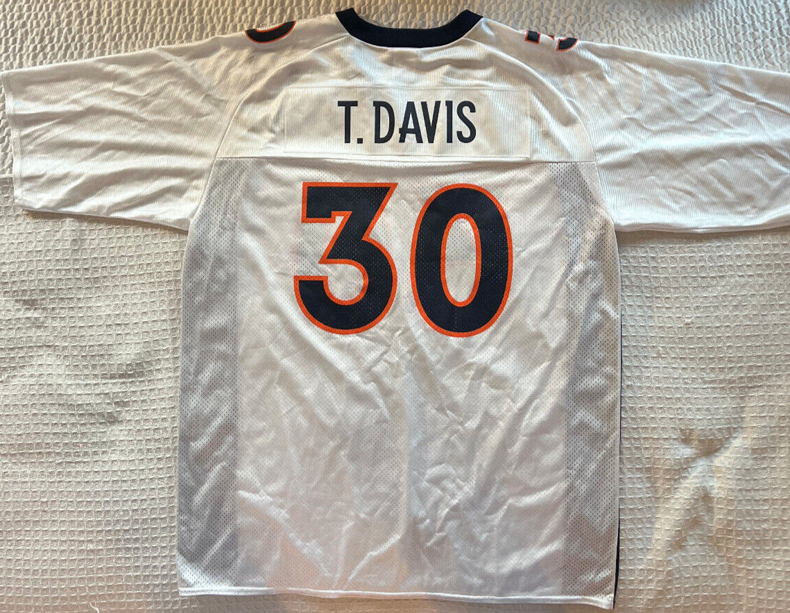 Terrell Davis #30 Denver Broncos Sewn Jersey – Nike – Size XL