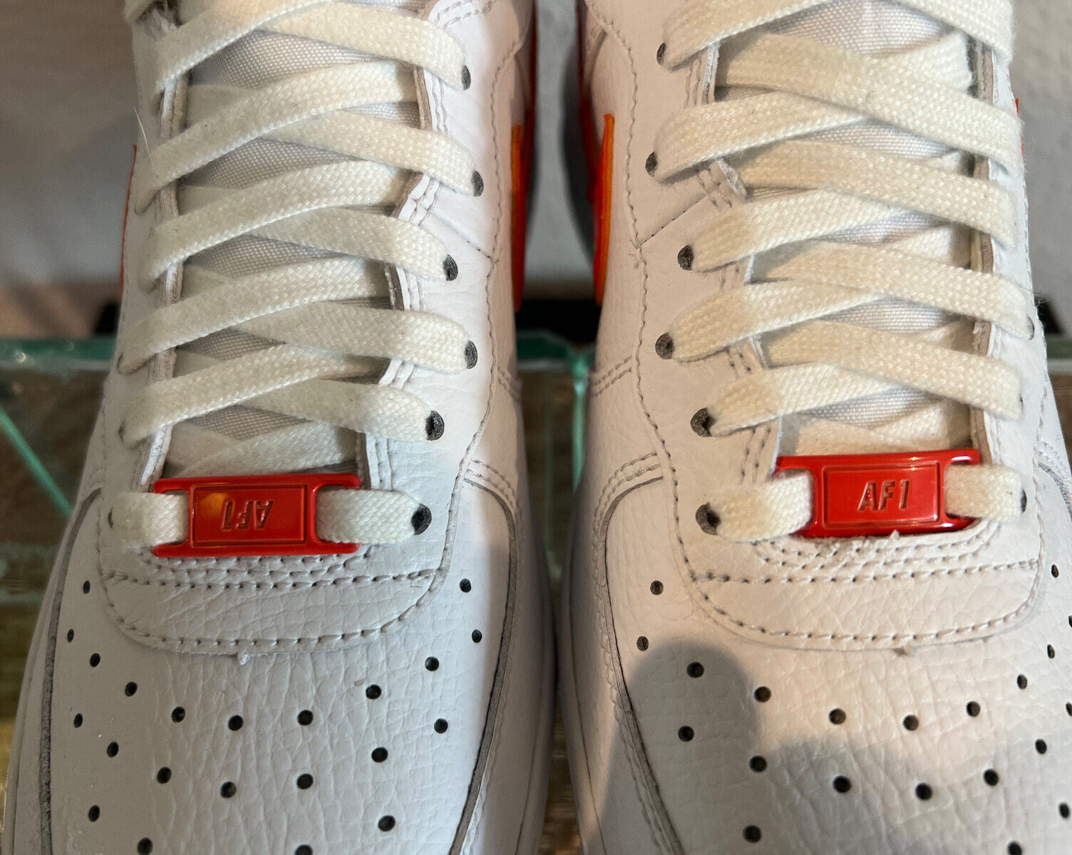 Nike Air Force 1 High Sample "Pearl Orange" – Women's Size 7
