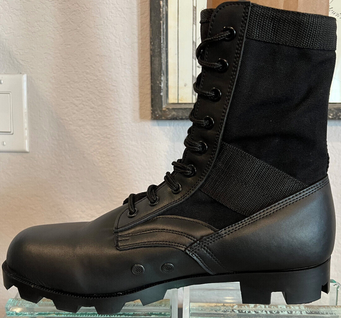 Rothco 5090 G.I. Type Speedlace Jungle Boots – Black – Men's Size 12
