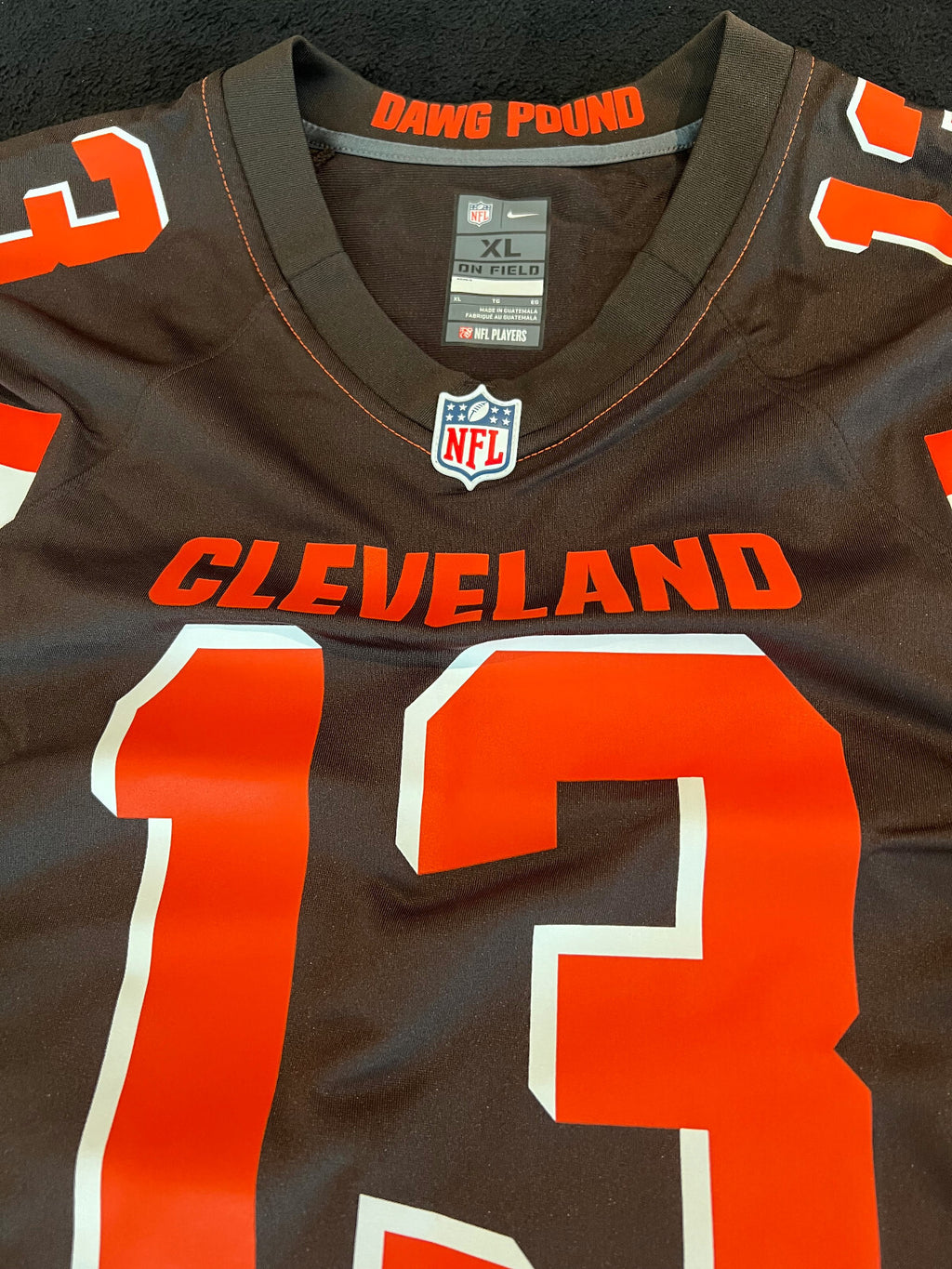 Odell Beckham Jr Cleveland Browns Dawg Pound Jersey – Nike – Size XL