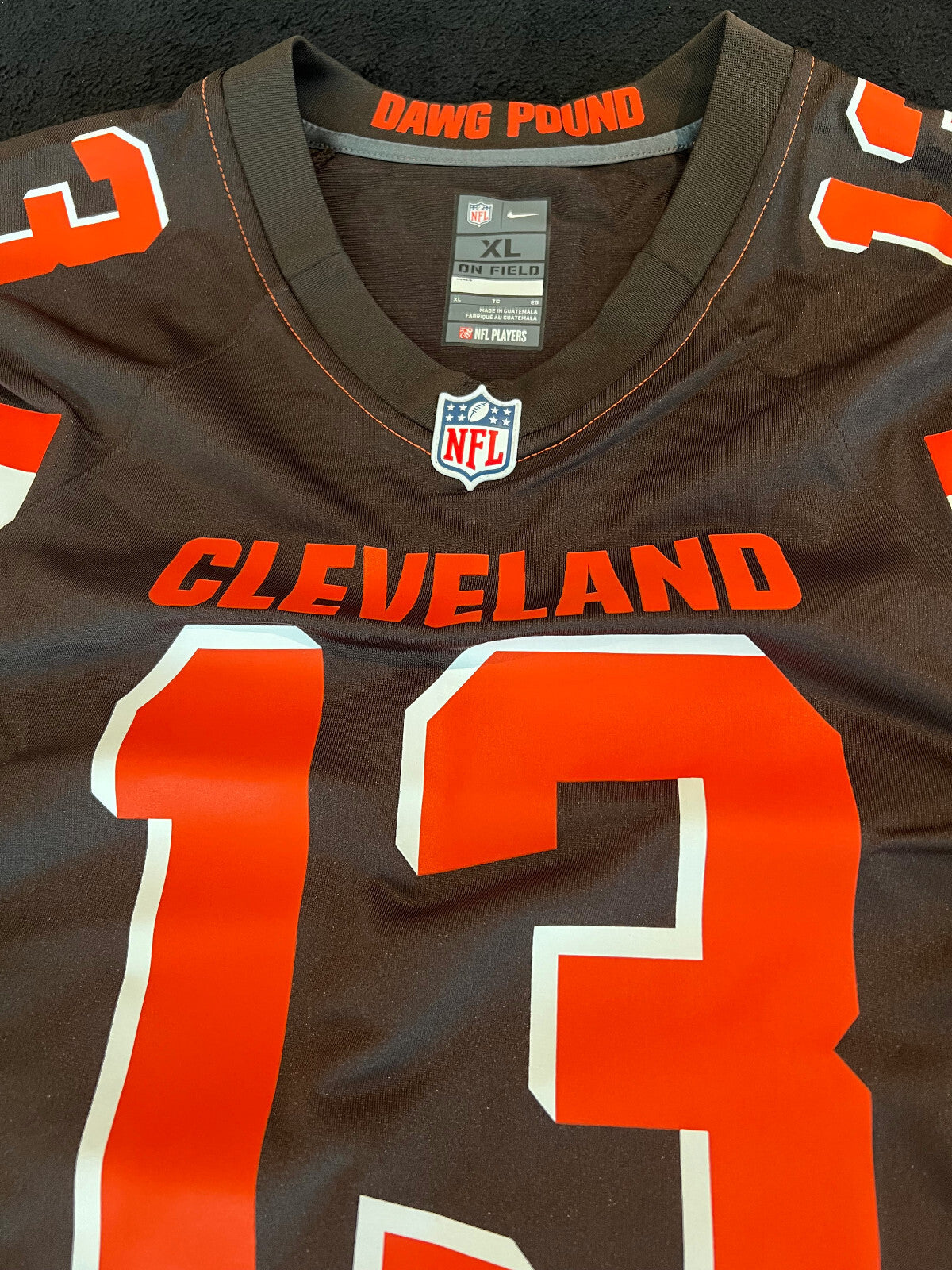 Odell Beckham Jr Cleveland Browns Dawg Pound Jersey – Nike – Size XL