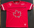 Canada Athletics Hockey Jersey Maple Leaf Patch – Red – Size S