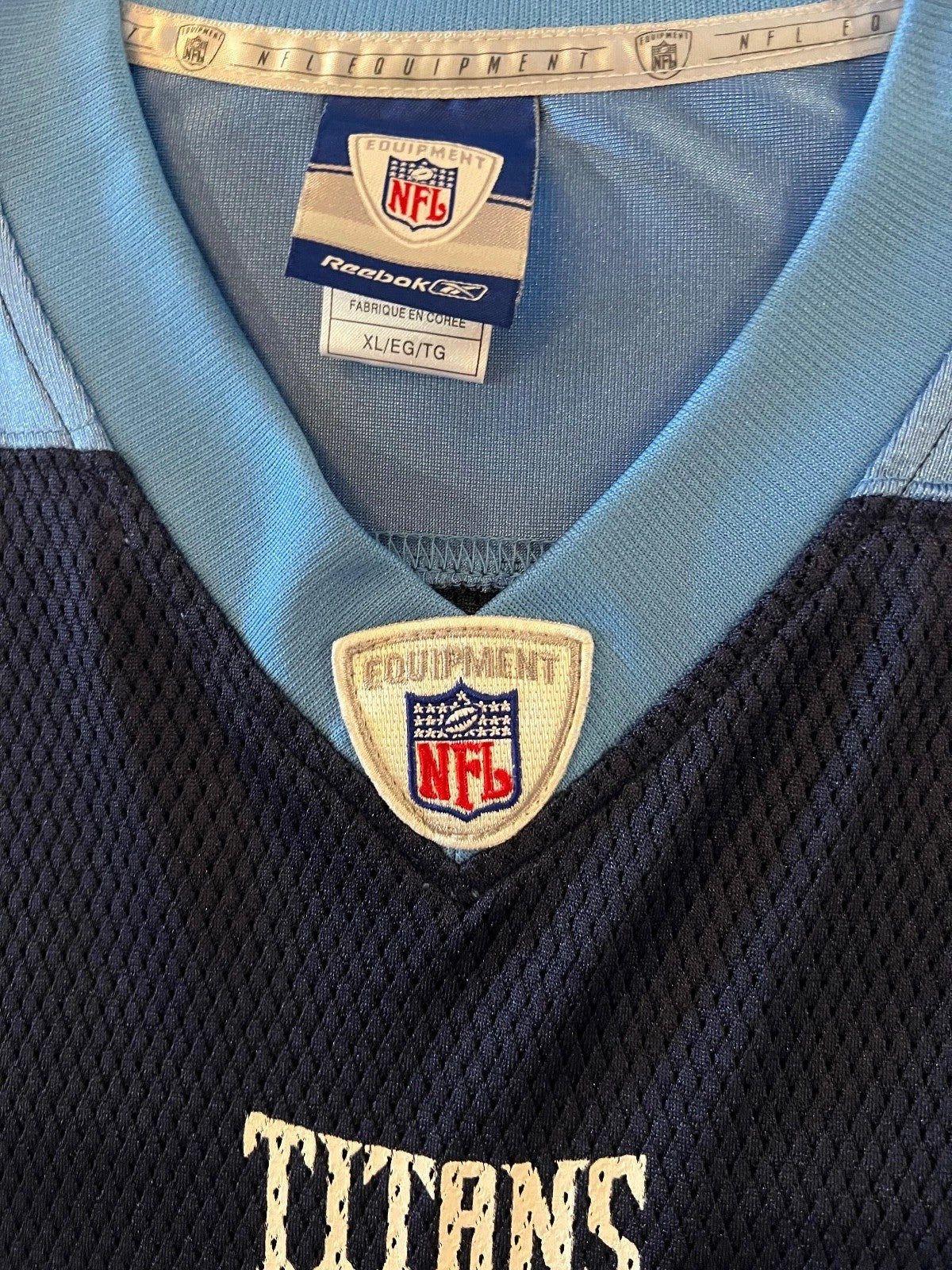 Vince Young #10 Tennessee Titans Jersey – Reebok – Size XL