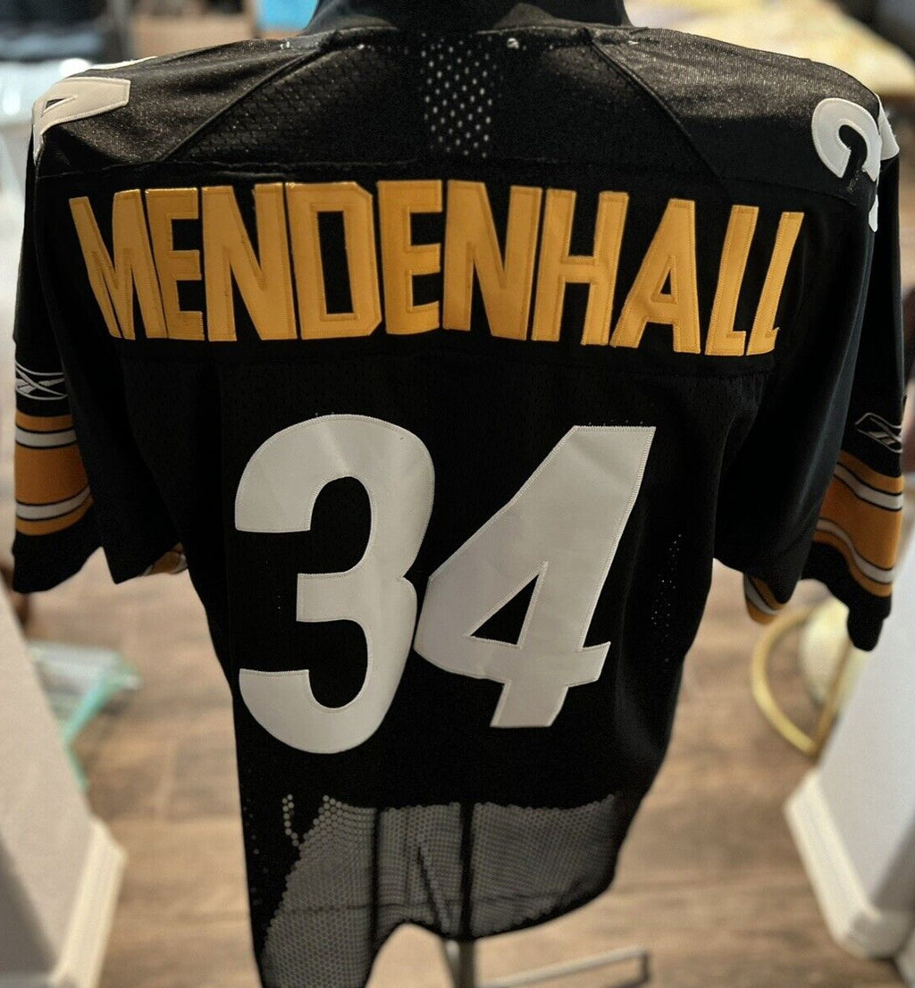 Rashard Mendenhall #34 Pittsburgh Steelers Sewn Jersey – Reebok – Size 54