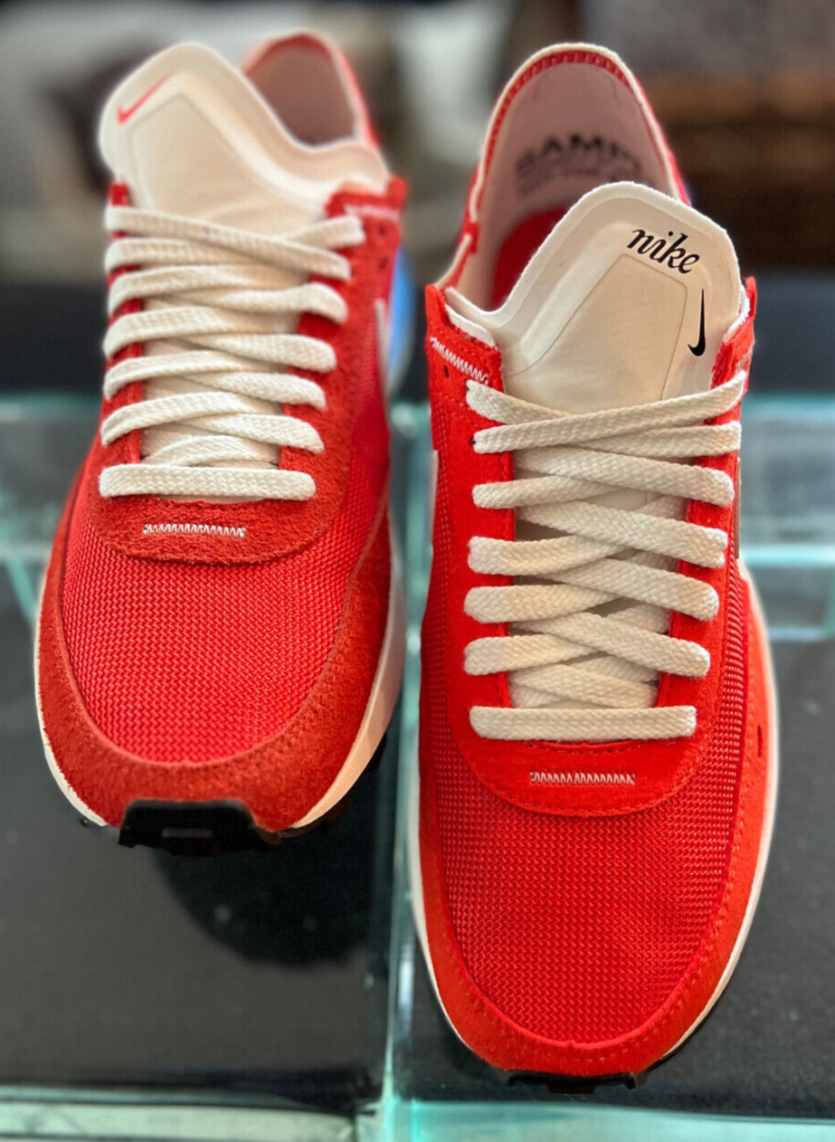 Nike Waffle One "Picante Red/Sail" Sample – Size 7.5