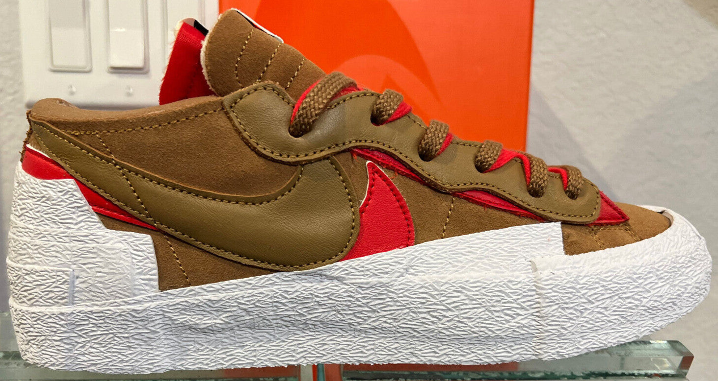 Nike Blazer Low x Sacai "British Tan" – Men's Size 10.5