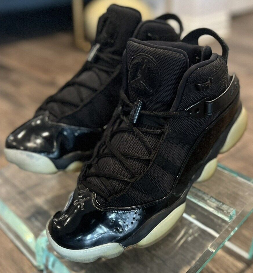Air Jordan 6 Rings "Black Ice" – Men's Size 10