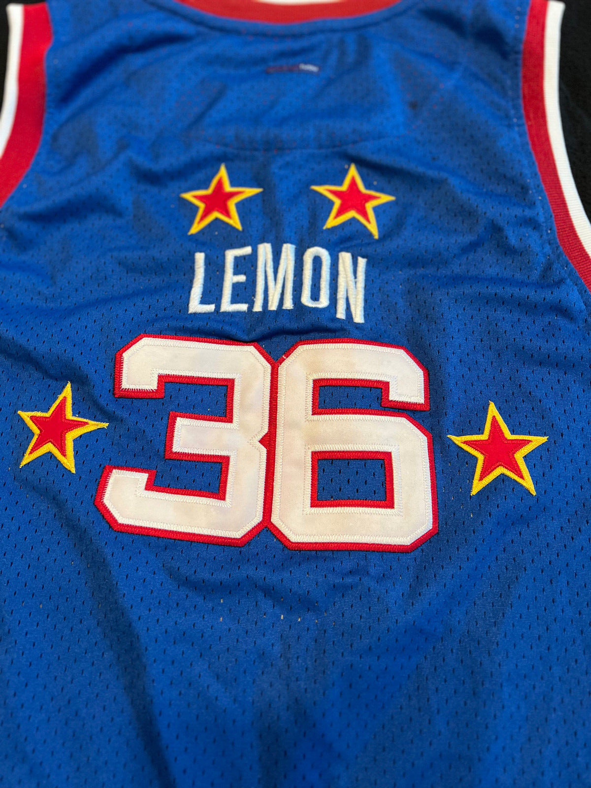 Meadowlark Lemon Harlem Globetrotters 75th Anniversary Jersey – FUBU – Size 3XL