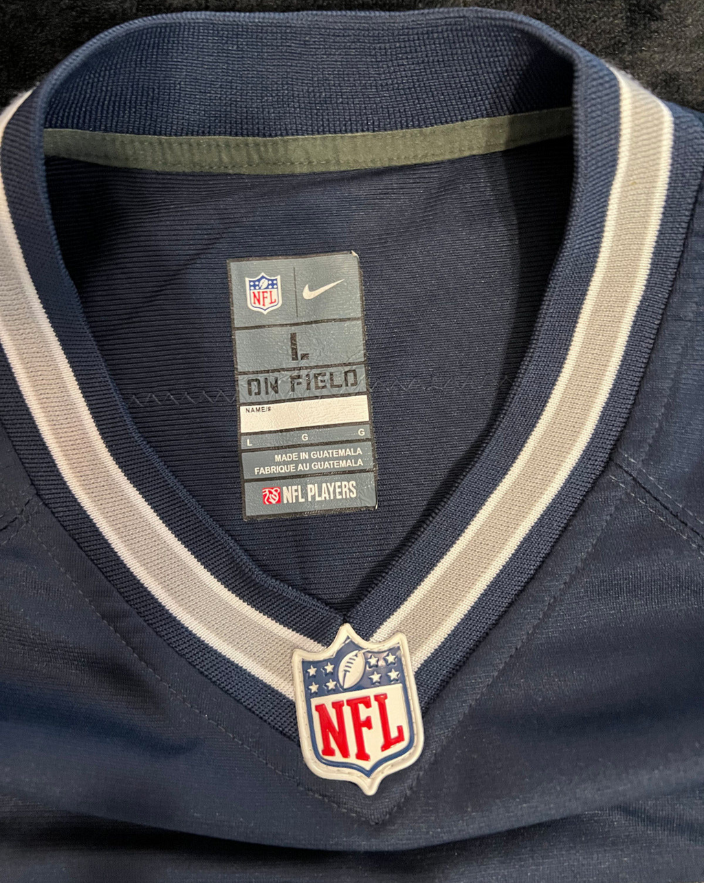 Ezekiel Elliott Dallas Cowboys Sewn Jersey – Nike – Size L