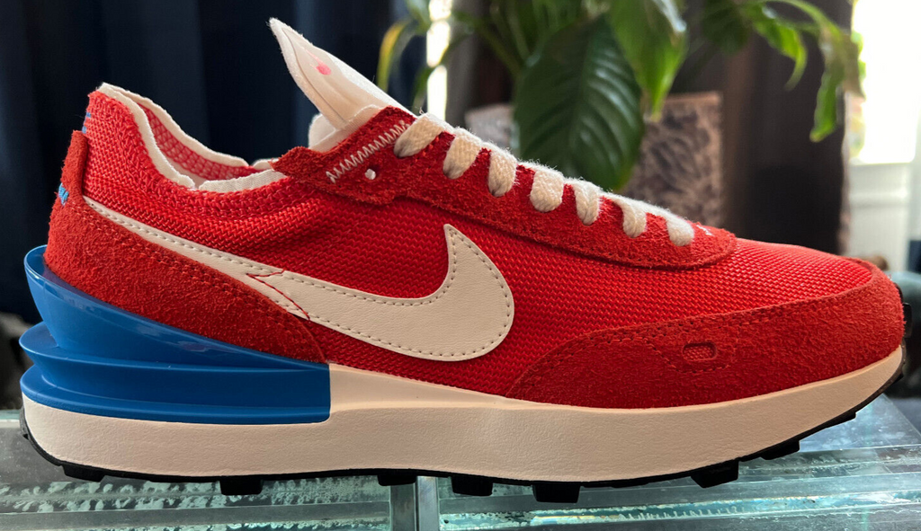 Nike Waffle One "Picante Red/Sail" Sample – Size 7.5