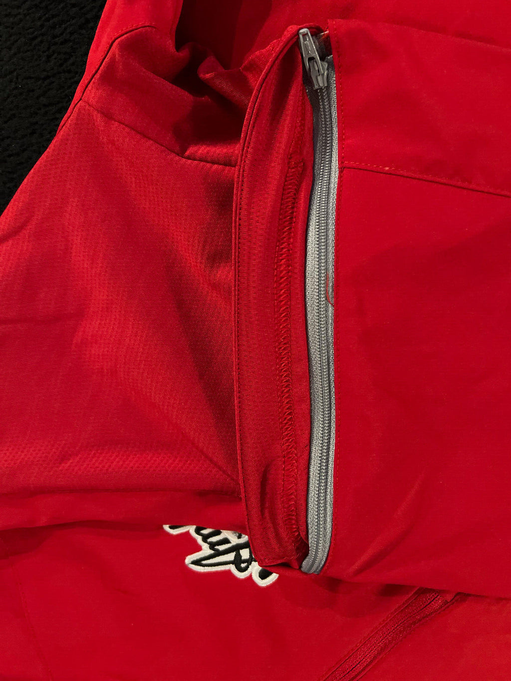 Adidas Baseball Ambassador's Red Sideline 1/4 Zip Jacket – Size L