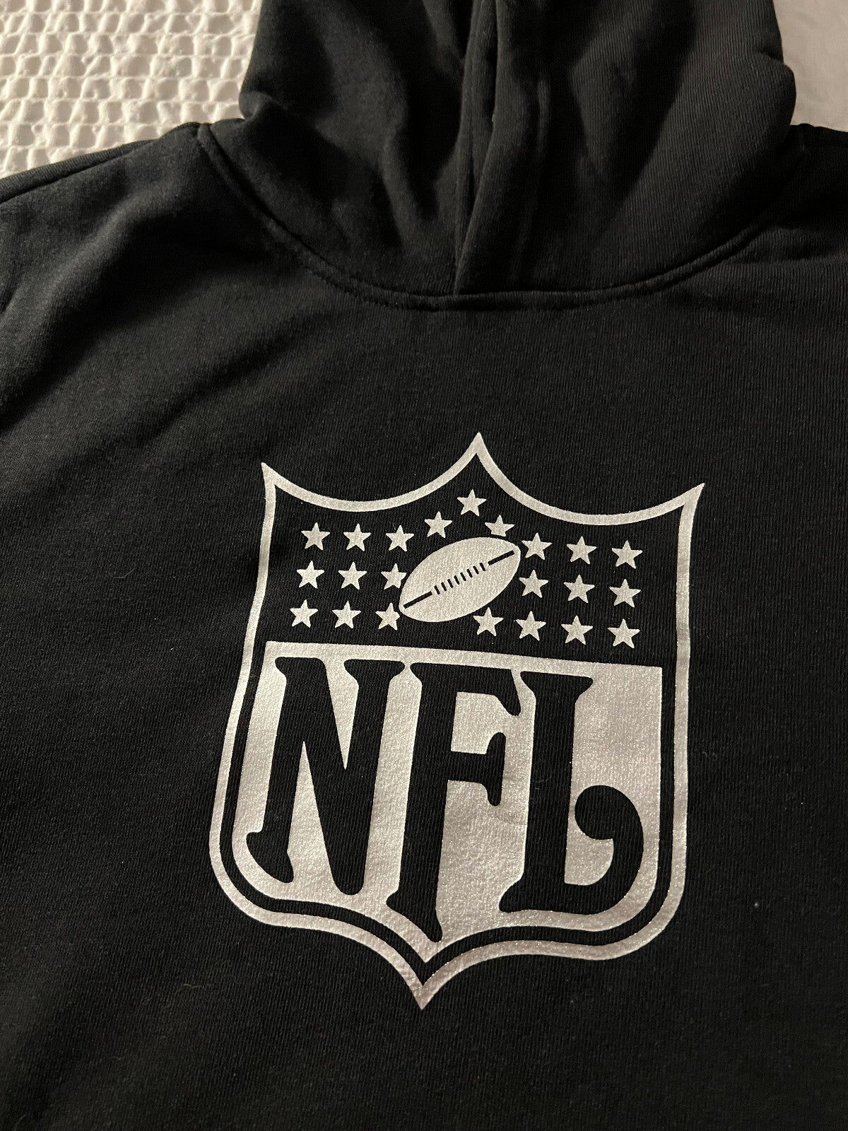 NFL Black Hoodie – Youth Boys Size 10/12