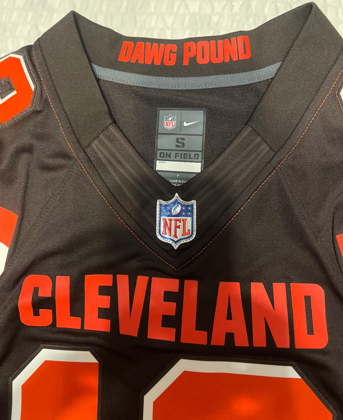 Odell Beckham Jr Cleveland Browns Sewn Jersey – Nike – Size S