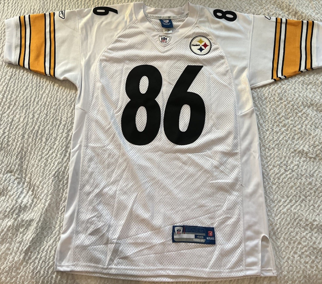 Reebok Hines Ward Pittsburgh Steelers Jersey – White – Size 48