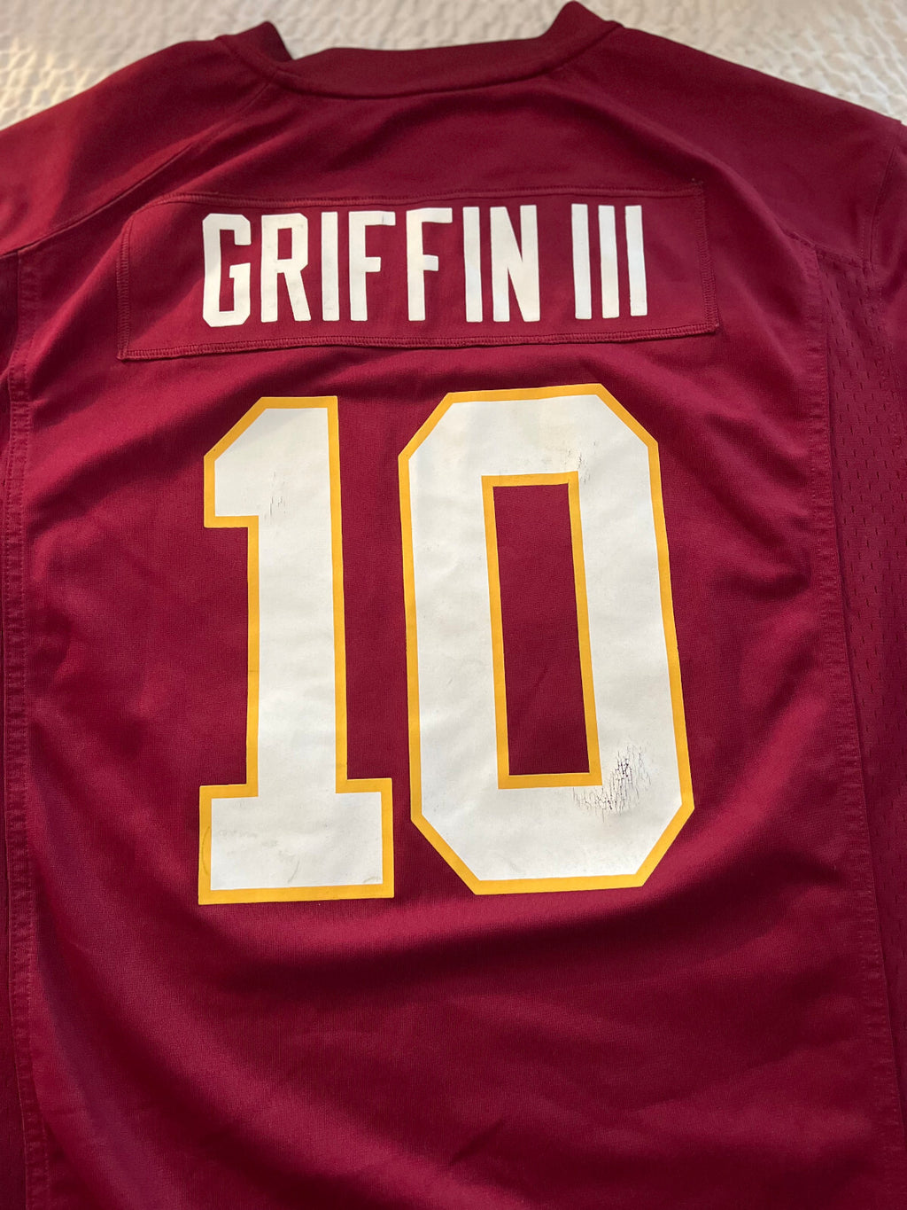 Robert Griffin III #10 Washington Redskins Jersey – Nike – Size XL