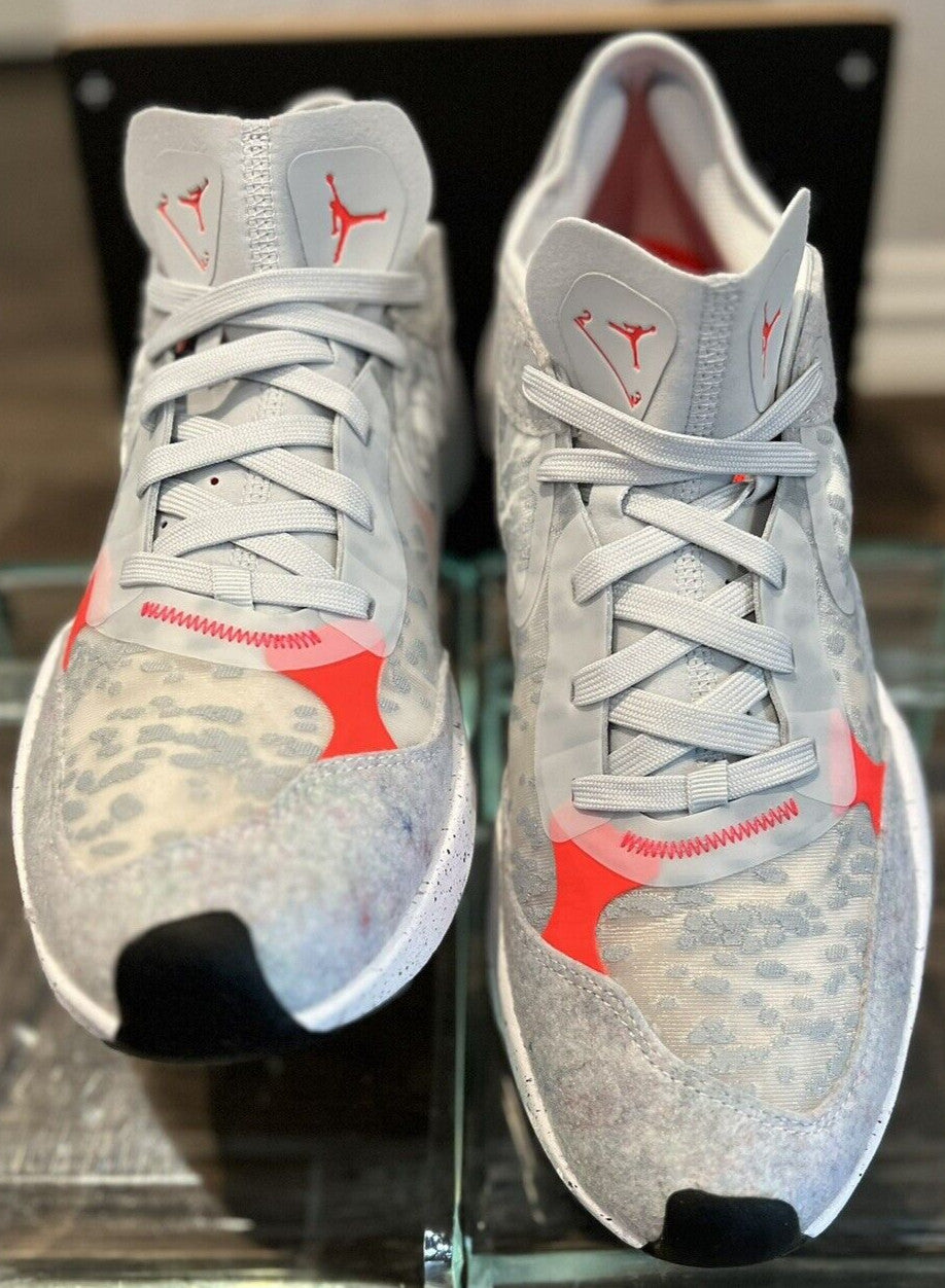 Jordan Delta 3 Low "Pure Platinum/Infrared" – Men's Size 11