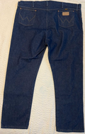 Wrangler 13MWZ Cowboy Cut Original Fit Men's Jeans 50x32 Dark Wash Rigid