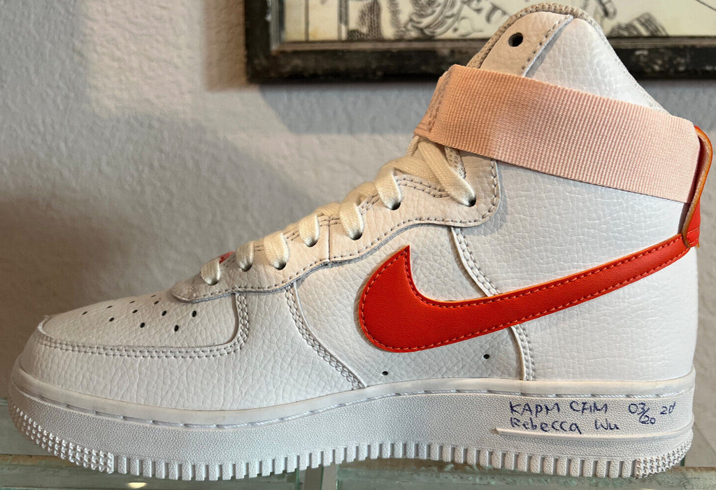Nike Air Force 1 High Sample "Pearl Orange" – Women's Size 7