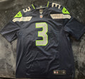 Russell Wilson #3 Seattle Seahawks Home Game Jersey – Nike – Size L