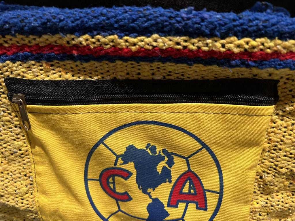 Vintage Club América Soccer Team Tote Bag – Yellow