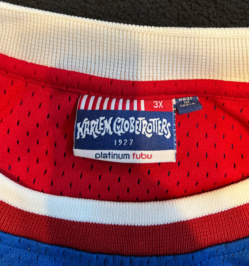 Meadowlark Lemon Harlem Globetrotters 75th Anniversary Jersey – FUBU – Size 3XL
